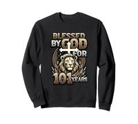101st Birthday Christian Blessed By God For 101 Years Sweatshirt