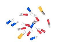 102/280/480PCS Insulated Spade Terminal Cable Connector Wire Crimp Spatula Butt Ring Fork Kit Lug Rolled(480pcs)