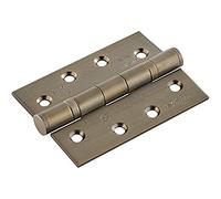 102 X 76 X 3MM Ball Bearing Hinge Grade 13 C/W Screws (Pair)