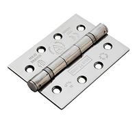 102 X 76 X 3MM Ball Bearing Hinge Grade 13 C/W Screws (Pair)