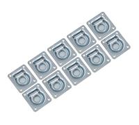 102 x 95mm Recessed Flush Fit Tie Down Lashing Eye Ring For Trailers Trucks 6pc