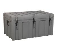 1020 x 620 x 510mm Outdoor Waterproof Storage Box - 237L Heavy Duty Cargo Case