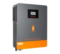 10200W Solar Inverter, 48V DC to 220-230V AC, Off Grid Pure Sine Wave Solar Inverter with 160A MPPT Charge Controller, Max PV Array 5400W, for Home, RV, for 48V Lead Acid & Lithium Battery
