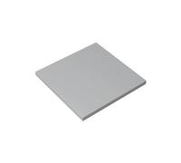 10202 Foundation Plate Tile 6x6 with Bottom Tubes 10 Pieces GDS-1116 Compatible with Lego Building Blocks Color:Light Bluish Gray