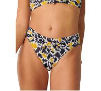 Sloggi Shore Fancy Guppy High Leg Bikini Brief - Brown/Dark Combination - XS - 8