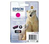 102136 - Epson Polar Bear 26 (Yield 300 Pages) Claria Premium Ink Cartridge (Magenta)