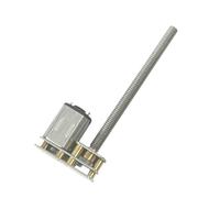 1024GF-N20 M4x55mm threaded shaft 3V 6V 12V gear motor screw reducer DC micro electric gear engine for DIY robot toy vehicles