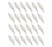 1024pcs Fishing Rig Bait Feeder Cage with Spring Sinker, Ideal for Carp Fishing Success (24PCS)