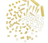 102lots Human Hair Extensions Tool Versatiles Hair Extension Rings Hair For Makeup Artists And Enthusiasts