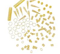 102lots Human Hair Extensions Tool Versatiles Hair Extension Rings Hair For Makeup Artists And Enthusiasts