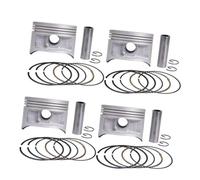 102mm 92mm 90mm 86.5mm 78.5mm 68.5mm STD Motorcycle Piston Rings Kit Fit For Honda TRX250 TRX350 TRX420 TRX500 TRX500F TRX500STRX680 Replacement parts(4set 68.5mm Fit For TRX250)