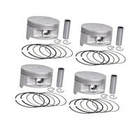 102mm 92mm 90mm 86.5mm 78.5mm 68.5mm STD Motorcycle Piston Rings Kit Fit For Honda TRX250 TRX350 TRX420 TRX500 TRX500F TRX500STRX680 Replacement parts(4Set 92mm Fit For TRX500S)