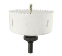 102mm HSS Hole Saw Holesaw Bi-Metal Blade Cutter Drill and Drill Adaptor Arbor