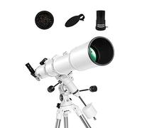102mm Large Astronomical for Professionals, Children's Ultra-Clear Space RefractorSky Monocular Adults Kids Monoscope Xmas Gift White,E