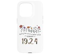 102nd Birthday Making The World A Better Place Since 1924 Case for iPhone 15 Pro