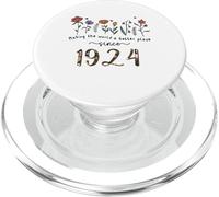 102nd Birthday Making The World A Better Place Since 1924 PopSockets PopGrip for MagSafe