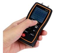 ±103.42KPa Manometer, Professional Air Pressure Meter,Double Injection ing Digital Differential Manometer,Handheld Air Gas Pressure Gauge Meter