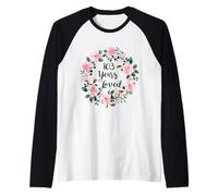 103 Years Loved Men Women 103 Years Old Cool 103rd Birthday Raglan Baseball Tee
