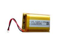 103448 1850 mAh 3.7 V Rechargeable Battery with JST PH1.25 2-Pin Connector for Bluetooth Speaker, Gaming Mouse, Wireless Device and More