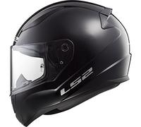 Ls2 Rapid Solid Full Face Helmet 65-66 cm Black