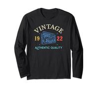 103rd Birthday Born 1922 Women 103 Year Old Men 103 Birthday Long Sleeve T-Shirt