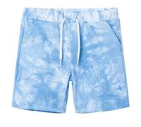 (104 (3-4y)) Kids' Shorts with Drawstring Elasticated Waistband Shorts Pants Soft Blue