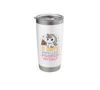 104 Days Since I Last Pooped Myself Meme Stainless Steel Insulated Tumbler