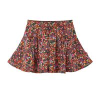 (104) Kids' Skirt Girl's Skater Skirt Children Short Skirt Flowers Print Multicolour