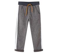 (104) Kids' Sweatpants Children's Trousers Sports Tracksuit Jogger Dark Grey Melange