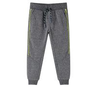 (104) Kids' Sweatpants Toddler Children's Trousers Sports Tracksuit Grey Melange