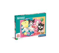 104 Piece Puzzle - Clementoni - Hello Kitty and Friends - Children's Puzzle - From 6 Years - Super Pieces