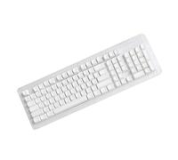 104 White Keycaps XDA Height Not Engraving For Various Mechanical Keyboards For Minimalistic Keyboard Lovers Minimalist White Keycaps