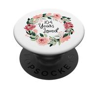 104 Years Loved Women Men 104 Years Old 104th Birthday PopSockets Adhesive PopGrip