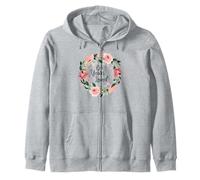 104 Years Loved Women Men 104 Years Old 104th Birthday Zip Hoodie