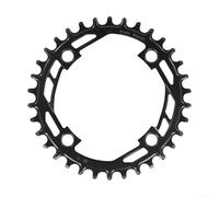 104BCD Positive Negative Tooth Chain Wheel for Bicycles with 34 38 Teeth Options (34T)