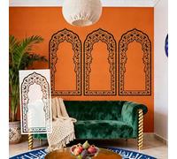 104cm Door Decoration Arabic Stencils Partition Large Templates Custom Extra Guide Big 3D Art for Plaster Reusable for Ceiling S665