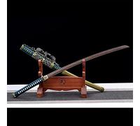 104cm Rosewood Samurai Sword with Sheath, Wooden Katana, Handmade Bokken for Kendo Training, Home Display, Cosplay, Collect