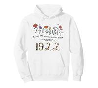 104th Birthday Making The World A Better Place Since 1922 Pullover Hoodie