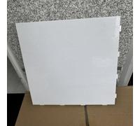 104x104 Pins Fuse Pegboards 2.6mm Beads, DIY Hama Beads Pegboards, Melty Beads Square Peg Boards Kit for DIY Craft(White)