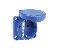 105-0BW connector: for AC power supply socket 2P + PE 250VAC PCE