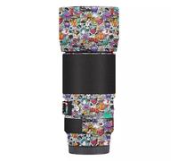 105 2.8 Lens Skin Vinyl Wrap Film Camera Protective Sticker for Sigma 105mm F2.8 DG DN Macro fit for Sony Mount Photography Accessories(Graffiti White)