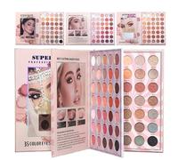 105-Color Eye Shadow Palette, Highlighter Long-Lasting Formula, Book Shape Travel Eyeshadow, Perfect for Women & Girls, Halloween, Everyday Use, Party & Professional Makeup