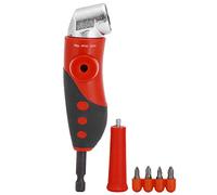 105 Degree Angle Driver, 1 / 4in Hex Shank Screwdriver Bit Set, Stainless Steel and Plastic - Durable Construction, Rotatable Design, Ideal for Tight Spaces and House Decorating