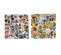 105 PCS Italian Brainrot Stickers, Unique Italian Meme Designs for Water Bottles, Laptops, Skateboards, Personalise Your Belongings with Quirky Italian Brainrot Stickers