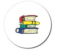 105 Personalised Books Library Reading Comprehension Childrens Pupils Motivational School Praise Teachers Reward Stickers 37mm Primary Teaching Services