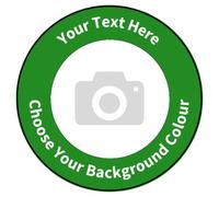 105 Personalised Customised Upload Your Own Image Circle Stickers Reward 37mm Primary Teaching Services