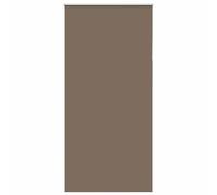 (105 x 210 cm) vidaXL Roller Blind Blackout Coffee 65x130 cm Fabric Width 60.7 cm Polyester