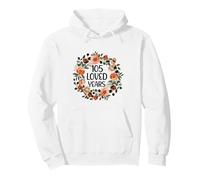 105 Years Loved 1055th Birthday funny 105 Year Old Women's Pullover Hoodie