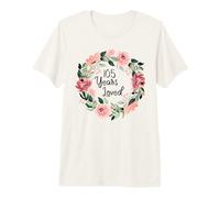 105 Years Loved Women Men 105 Years Old 105th Birthday Premium T-Shirt