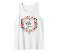 105 Years Loved Women Men 105 Years Old 105th Birthday Tank Top